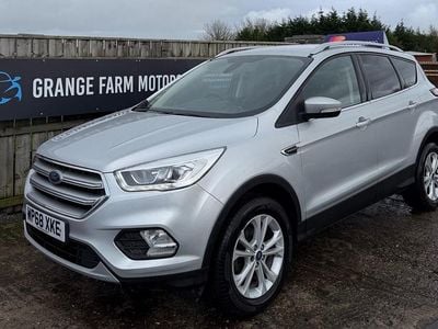 Used Ford Kuga Titanium 150 HP (110 kW) 2018 Silver SUV