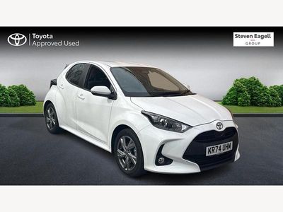 Used Toyota Yaris Hybrid 116 HP (85 kW) 2024 White Hatchback