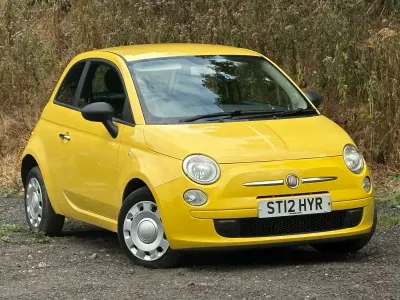 Used Fiat 500 Pop 69 HP (50 kW) 2012 Yellow Hatchback