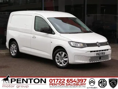 Used VW Caddy Pro 122 HP (89 kW) 2021 White MPV