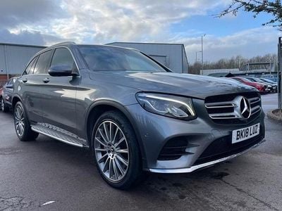 Used Mercedes GLC220 AMG Line Premium 170 HP (125 kW) 2018 Grey Estate