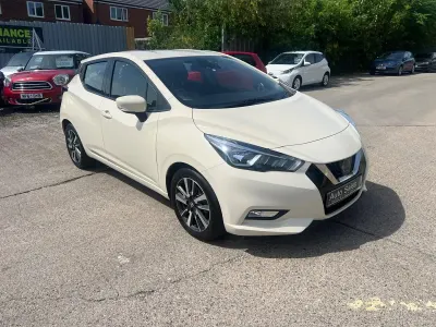 Used Nissan Micra Acenta 2019 White Hatchback