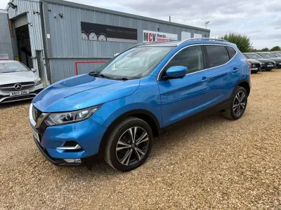 Used Nissan Qashqai N-Connecta 140 HP (102 kW) 2019 Blue SUV