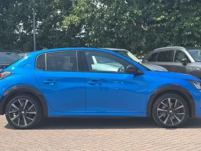 Used Peugeot e-208 GTi 100 kW (136 HP) 2023 Blue Hatchback