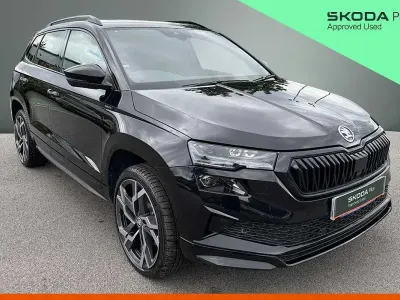 Used Skoda Karoq SportLine 110 HP (80 kW) 2024 Black SUV