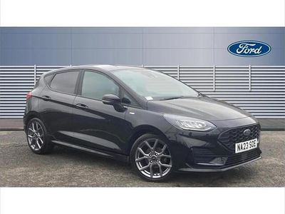 Begagnad Ford Fiesta ST-Line 100 HK (73 kW) 2023 Svart Halvkombi
