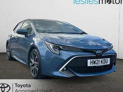 Used Toyota Corolla 2021 Blue Hatchback