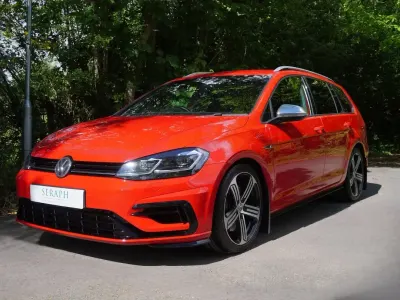 Used VW Golf VII R 310 HP (228 kW) 2017 Red Estate