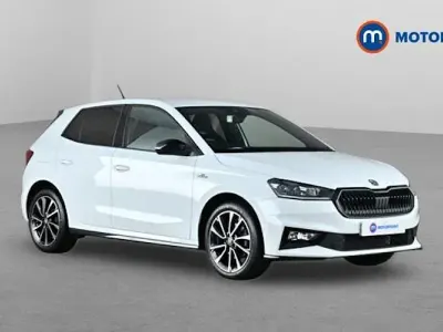 Used Skoda Fabia Monte Carlo 116 HP (85 kW) 2025 White Hatchback