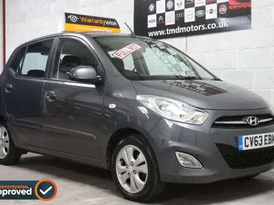 Used Hyundai i10 Active 83 HP (61 kW) 2013 Blue Hatchback