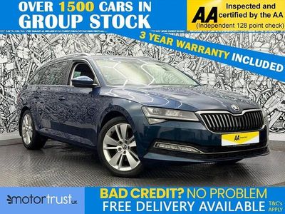 Used Skoda Superb SE L 190 HP (139 kW) 2019 Blue Estate