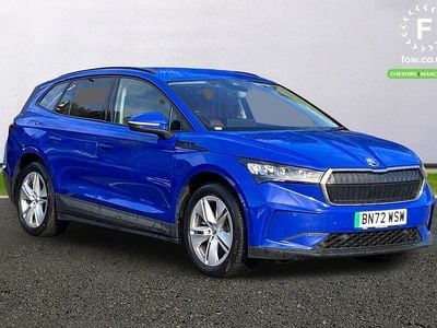 Blue Used 2022 Skoda Enyaq iV ecoSuite SUV | £17,299 (Fair price)