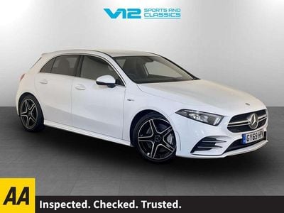 Used Mercedes A35 AMG AMG 306 HP (225 kW) 2019 White Hatchback