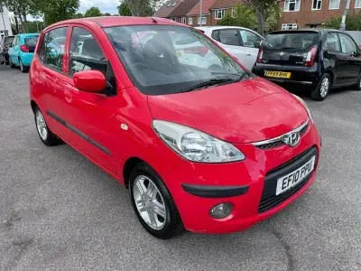Używany Hyundai i10 Comfort 78 KM (57 kW) 2010 Czerwony Hatchback