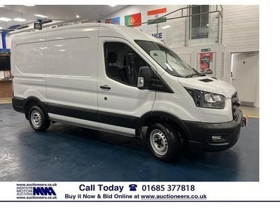 Used Ford Transit 105 HP (77 kW) 2022 White Van