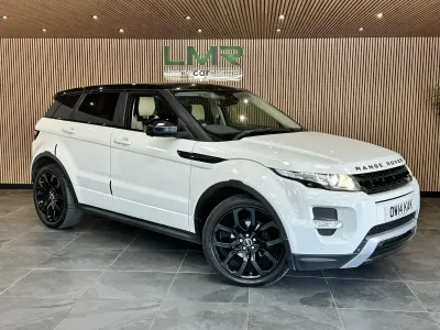 Used Land Rover Range Rover evoque Dynamic 2014 White SUV