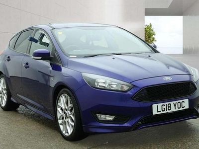 Usado Ford Focus ST-Line 140 HP (102 kW) 2018 Azul Citadino