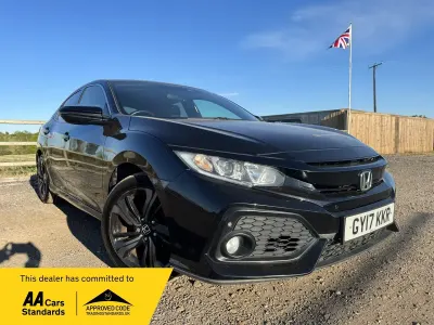Used Honda Civic EX 129 HP (94 kW) 2017 Black Hatchback