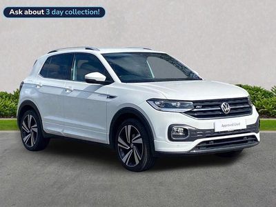 Used VW T-Cross R-line 115 HP (84 kW) 2020 White SUV