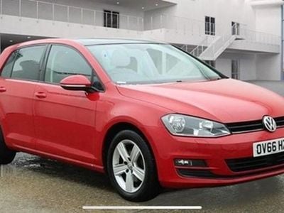 Used VW Golf VII Edition 110 HP (80 kW) 2016 Red Hatchback