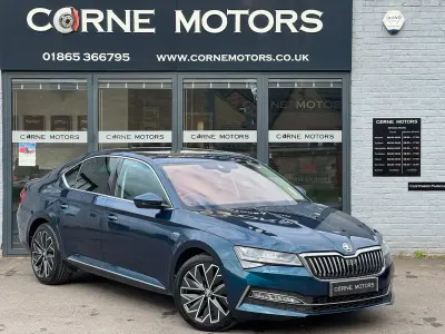 Used Skoda Superb LAURIN & KLEMENT 190 HP (139 kW) 2022 Blue Hatchback