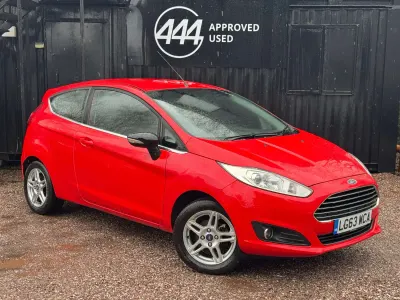 Used Ford Fiesta Zetec 2013 Red Hatchback