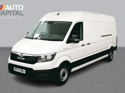Used MAN TGE 140 HP (102 kW) 2022 White Van