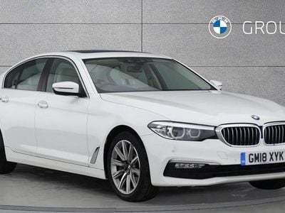 Used BMW 540 Sport Line 340 HP (250 kW) 2018 White Sedan