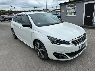 Second-hand Peugeot 308 SW GT-line 150 CP (110 kW) 2016 Alb Break