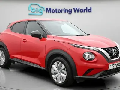 Used Nissan Juke Acenta 114 HP (83 kW) 2022 Red SUV