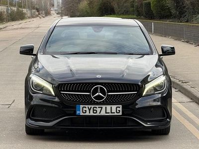 Used Mercedes CLA220 AMG line 2017 Black Sedan