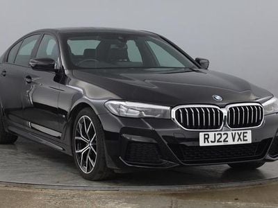 Black Used 2022 BMW 520 M Sport | £27,499 (Fair price)