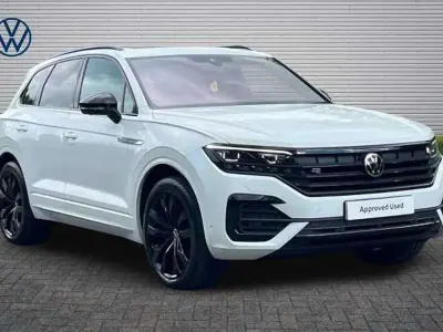 Used VW Touareg Black Edition 286 HP (210 kW) 2022 White SUV