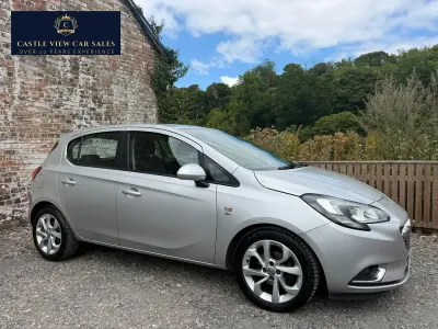 Used Vauxhall Corsa SRi 90 HP (66 kW) 2016 Silver Hatchback