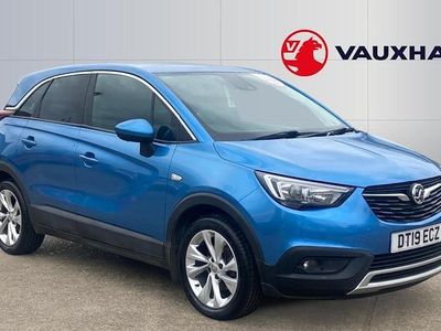 Used Vauxhall Crossland X 131 HP (96 kW) 2019 Blue SUV