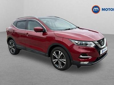 Used Nissan Qashqai N-Connecta 116 HP (85 kW) 2019 Red SUV