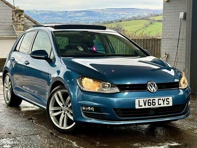 Used VW Golf VII GT 150 HP (110 kW) 2016 Blue Hatchback