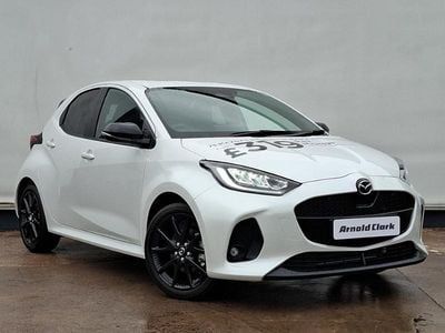 New Mazda 2 Exclusive-Line 116 HP (85 kW) 2026 White Hatchback