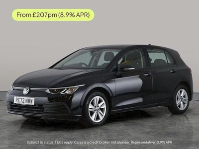 Used VW Golf VIII Life 150 HP (110 kW) 2022 Black Hatchback