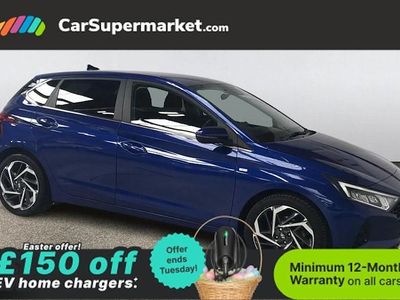 Used Hyundai i20 Premium 101 HP (74 kW) 2022 Blue Hatchback
