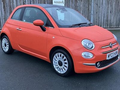 Orange Used 2023 Fiat 500 Hatchback | £9,995 (Fair price)