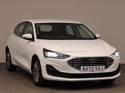 Used Ford Focus Titanium 125 HP (91 kW) 2023 White Hatchback