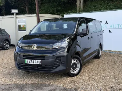 Used Vauxhall Vivaro 100 kW (136 HP) 2024 Black MPV