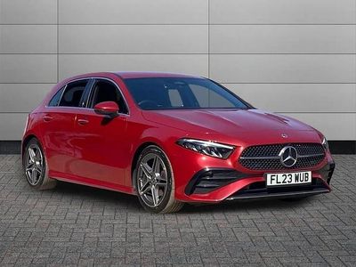 Used Mercedes A180 AMG Line Premium 134 HP (98 kW) 2023 Red Hatchback