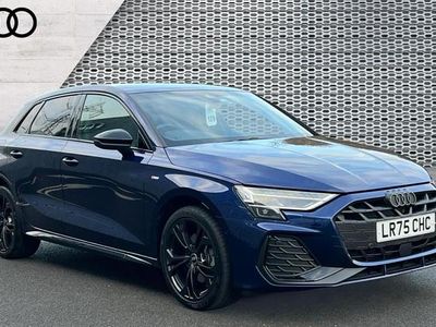 Blue Used 2025 Audi A3 e-tron Black Edition Hatchback | £33,090