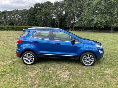 Used Ford Ecosport Titanium 125 HP (91 kW) 2018 Blue SUV