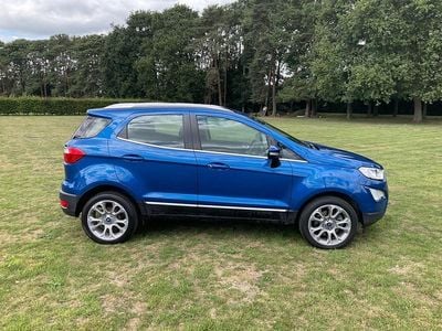 Used Ford Ecosport Titanium 2018 Blue SUV
