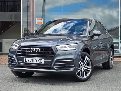 Usado Audi Q5 Competition 367 CV (269 kW) 2020 Gris SUV