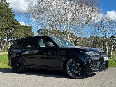 Used Land Rover Range Rover Sport SVR 2020 Black SUV