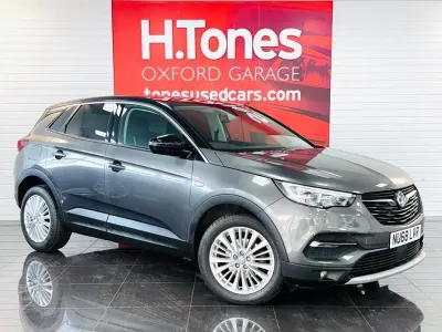 Used Vauxhall Grandland X Sport 130 HP (95 kW) 2018 Grey SUV
